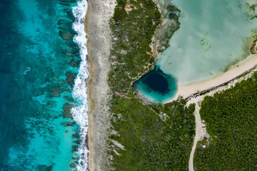 Foto op Plexiglas bahamas long island dean blue hole © EnricoPescantini