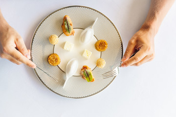 variety of traditional desserts in bali, indonesia