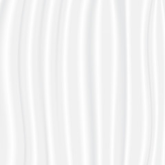 Abstract white and gray vector background. Satin luxury cloth texture