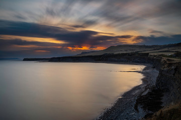 Fototapeta premium Kimmeridge Bay, Dorset, England