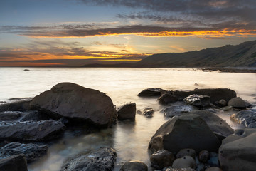 Obraz premium Osmington MIlls, Dorset, England