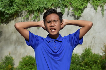 A Teenage Male And Anxiety