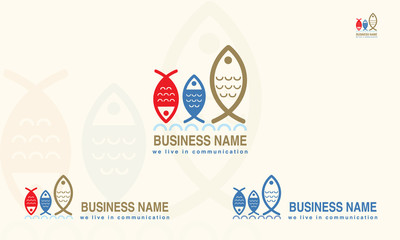  logo vector template eps for your company, industry purpose ready to use