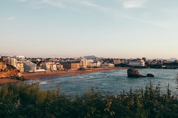 Obraz premium Biarritz Panorama