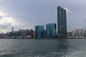 Fototapeta na wymiar Baie de Hong Kong