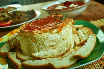 Grilled Cheese And Tomato Soup Bowl