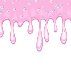 Dripping donut glaze