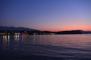 Sonnenuntergang Ägaisküste Almyrida / Kreta