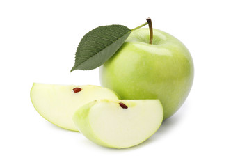  apple on a white background