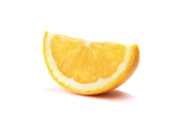 orange on a white background
