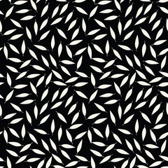 abstract geometric leaves pattern for natural background, simple minimalist graphic , retro decoration , summer fashion