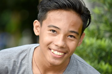 A Happy Young Diverse Person