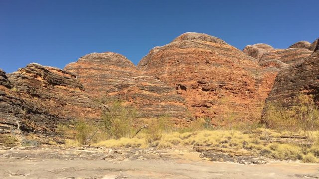 Bungle Bungle Range Landform landscape in Kimberly Western Australia.