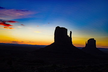 Sunset at Monument Valley - USA