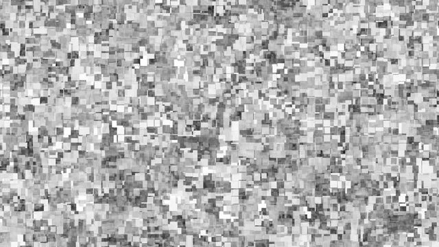 Mesmerizing Smeary Blocky Noise Motion Background Seamless Loop