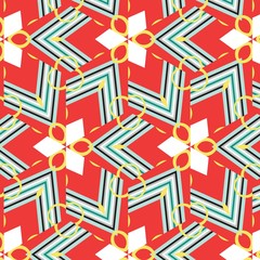 Colorful abstract neon shapes. Abstract Futuristic Wallpaper.