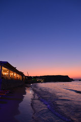 Sonnenuntergang Ägaisküste Almyrida / Kreta