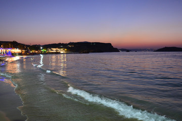 Sonnenuntergang Ägaisküste Almyrida / Kreta