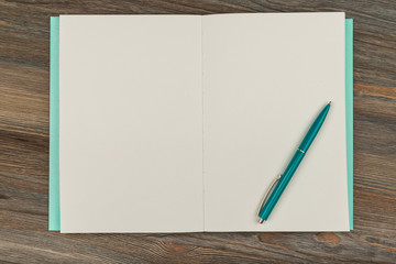 White notebook