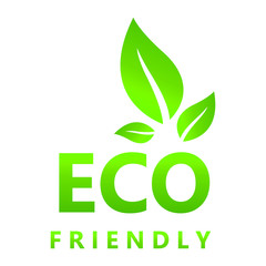 Eco friendly vector illustration