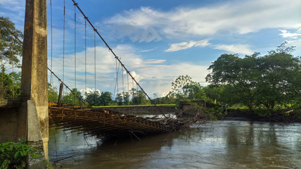 bridge over the river