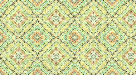 Abstract geometry-  mosaic illustration