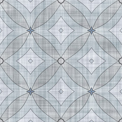 Large file. Mosaic winter motif- seamless creative