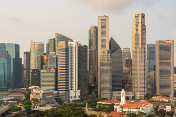 Obraz premium Singapore skyscrapers