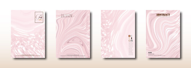 Abstract pastel pink splash of acrylic paints surface collection