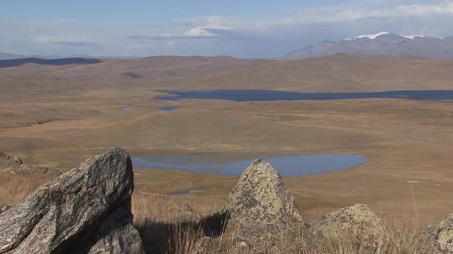 Russia. Altai. Foothill areas. Landscapes.