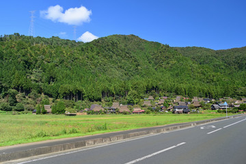 美山　かやぶきの里　京都