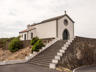 Chapel on Faial Island, Azores Archipelago, Portugal