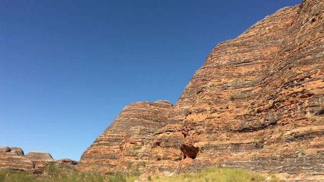 Bungle Bungle Range Landform landscape in Kimberly Western Australia.