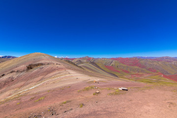 Rainbow Mountain Mountains of the 7 colors, Peru.