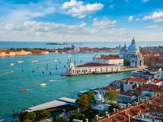 Foto op Canvas View of Venice lagoon and Santa Maria della Salute. Venice, Italy © Dmitry Rukhlenko