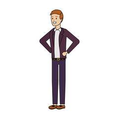 Isolated avatar man vector design
