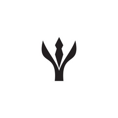 Trident logo design inspiration vector template