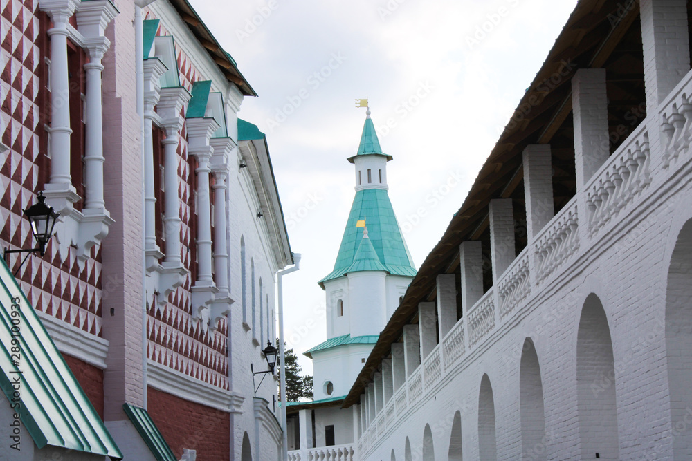 Wall mural In the New Jerusalem Monastery, Moscow Region