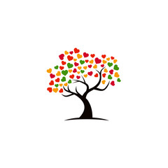 Tree vector icon. logo design elements.