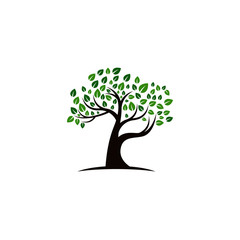 Tree vector icon. logo design elements.
