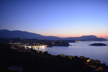 Sonnenuntergang Souda-Bucht/ Kreta