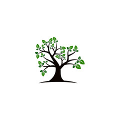 Tree vector icon. logo design elements.