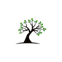 Tree vector icon. logo design elements.