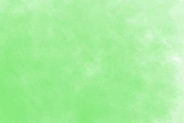 Fototapeta na wymiar Abstract green watercolor on white background