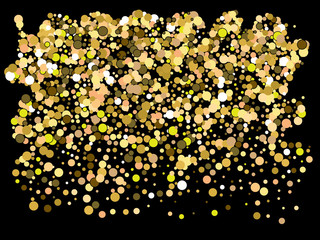 Colorful inspiring festive confetti.