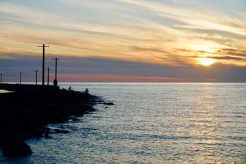 三国港エッセル堤