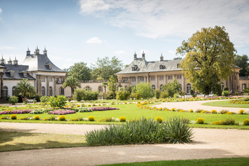 Fototapeta premium Park zamkowy Pillnitz
