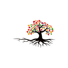 Tree vector icon. logo design elements.