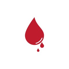 Blood logo icon vector template