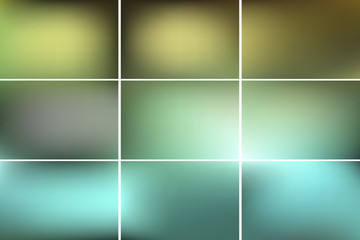 Obraz premium Green light plain background images